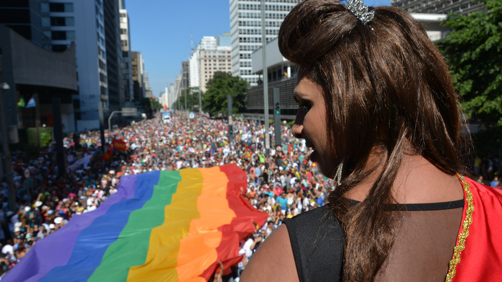 Pride Parade of Sao Paulo Brazil