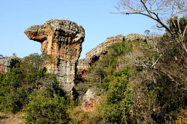 vila velha, park, paraná, ecotourism, brazil, south, pound, 