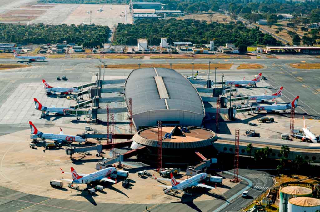 brasília, hub, gol, airlines, airports